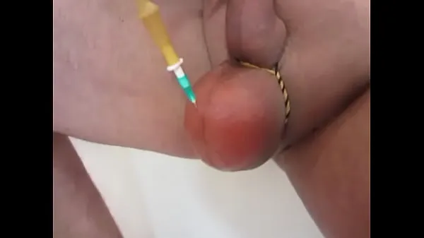 Tunjukkan Injektion saline in balls. part4 Filem drive