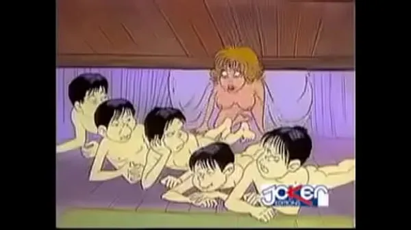 Show 4 Men battery a girl in cartoon drive Movies