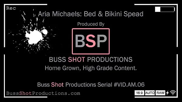 Show AM.06 Aria Michaels Bed & Bikini Spread Preview drive Movies