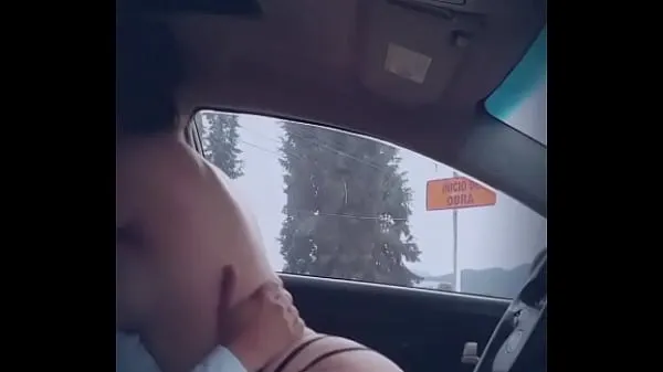 Show Fucking in the car by the road drive Movies