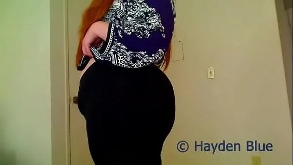 BBW Hayden Blue Striptease Ass And Belly Play 드라이브 영화 표시