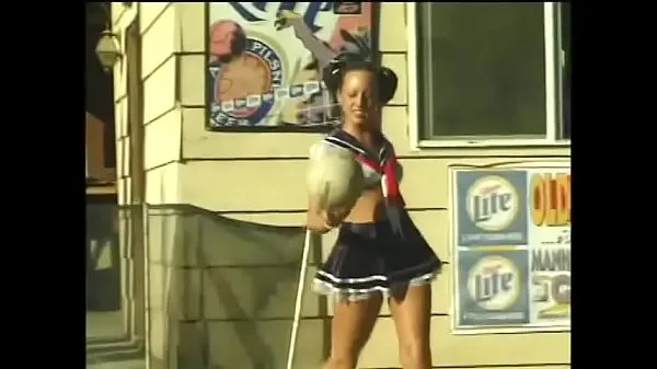 แสดง Cheerleader ass ripping hardcore sex ขับเคลื่อนภาพยนตร์