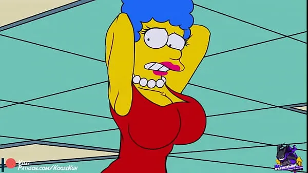 显示Marge Boobs (Spanish驱动器电影