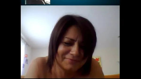 Toon Italian Mature Woman on Skype 2 Drive-films