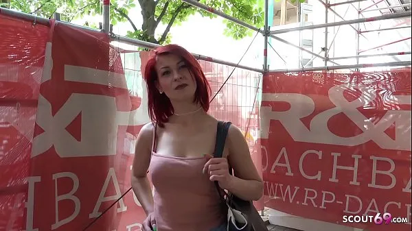 Vis GERMAN SCOUT - Redhead Teen Jenny Fuck at Casting drive-filmer