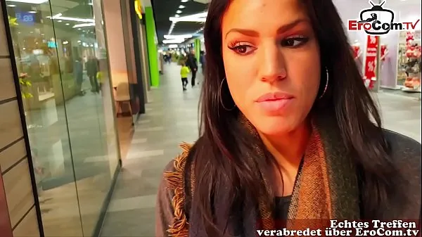 German amateur latina teen public pick up in shoppingcenter and POV fuck with huge cum loads ڈرائیو موویز دکھائیں