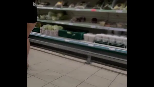 Vis Horn films wife showing off her ass to supermarket customer Luana Kazaki drev-film