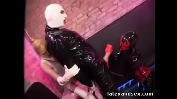Show Latex Angel and latex demon group fetish drive Movies