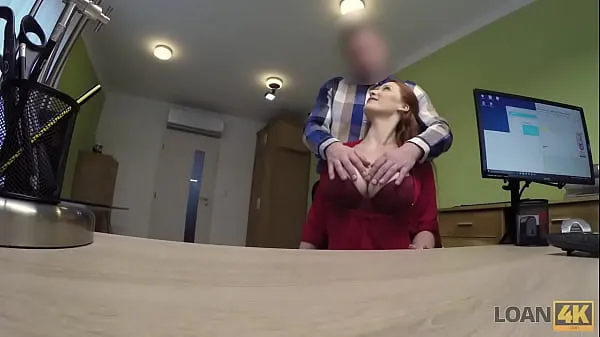 Hiển thị LOAN4K. Redhead has spontaneous sex in the office with loan agent drive Phim