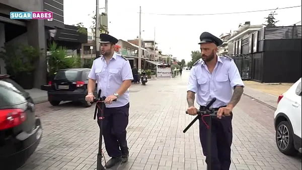 Toon SUGARBABESTV : GREEK POLICE THREESOME PARODY Drive-films