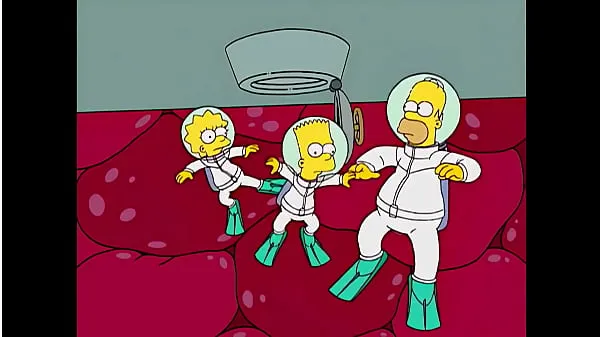 Mostrar Homer e Marge tendo sexo subaquático (feito por Sfan) (nova introduçãodrive Filmes