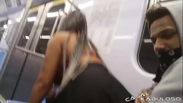แสดง Taking a quickie inside the subway - Caah Kabulosa - Vinny Kabuloso ขับเคลื่อนภาพยนตร์