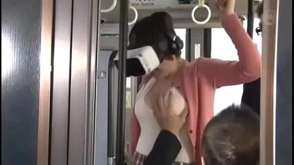 Toon Cute Asian Gets Fucked On The Bus Wearing VR Glasses 1 (har-064 Drive-films