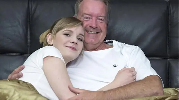 Show Sexy blonde bends over to get fucked by grandpa big cock drive Movies