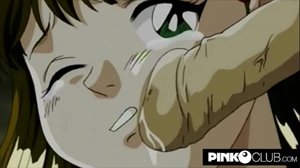 Vis Japanese cartoon with teen getting deflowered with Italian audio drive-filmer