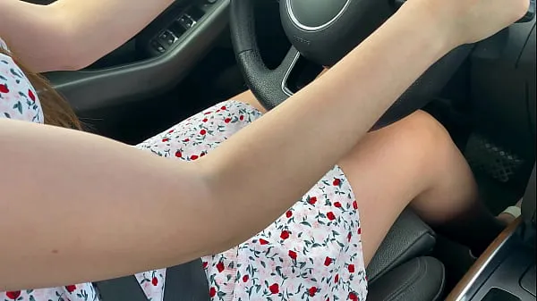 Show Stepmother: - Okay, I'll spread your legs. A young and experienced stepmother sucked her stepson in the car and let him cum in her pussy drive Movies