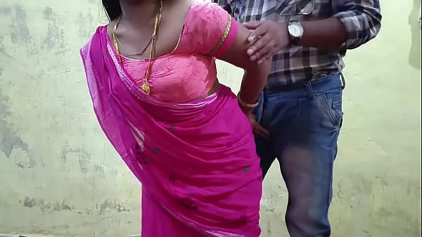Show Sister-in-law looks amazing wearing pink saree, today I will not leave sister-in-law, I will keep her pussy torn drive Movies