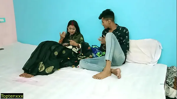 Show 18 teen wife cheating sex going viral! latest Hindi sex drive Movies