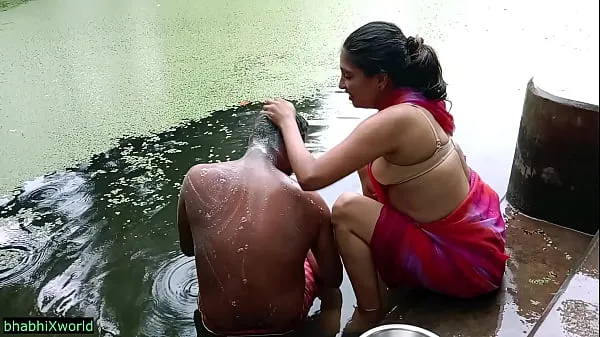 Tampilkan Desi Devar bhabhi HOT sex with clear dirty AUDIO! Real XXX sex mendorong Film