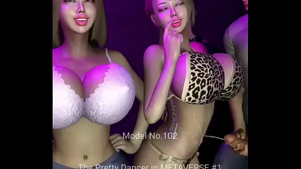 Toon title trailer *** CPD-M 3P • Cum with - The Pretty Dancers in METAVERSE (Video set 3) • Portrait Drive-films