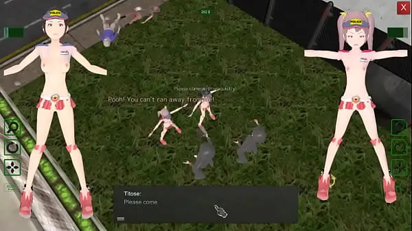 แสดง 2 female guards has sex with men in Future Suppanuki pol hentai game video ขับเคลื่อนภาพยนตร์