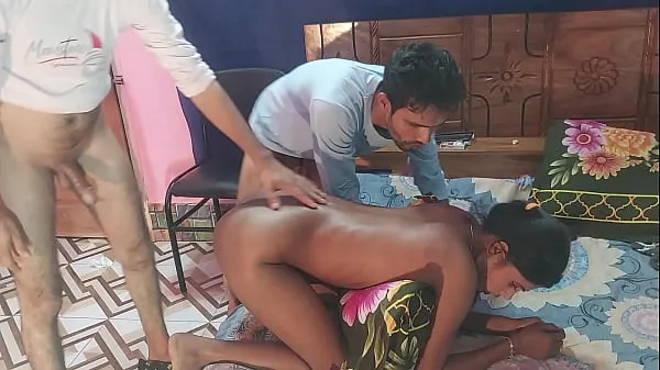 عرض First time sex desi girlfriend Threesome Bengali Fucks Two Guys and one girl , Hanif pk and Sumona and Manik أفلام Drive