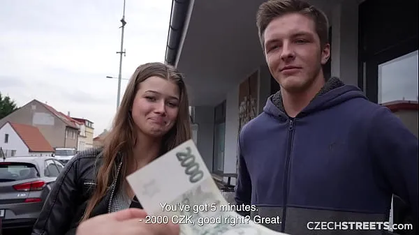 Show CzechStreets - He allowed his girlfriend to cheat on him drive Movies
