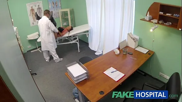 Vis FakeHospital Married wife with fertility problem has vagina examined drive-filmer