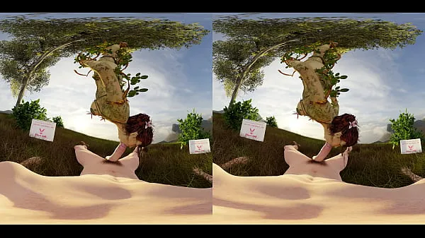 显示VReal 18K Poison Ivy Spinning Blowjob - CGI驱动器电影