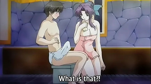 Step Mom gives a Bath to her 18yo Step Son - Hentai Uncensored [Subtitled ڈرائیو موویز دکھائیں